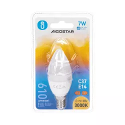 LED C37 E14 7W - 8433325179014