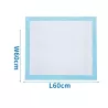 PET PAD WITH ADHESIVE TAPE STICKERS L60*W60CM WHITE&BLUE - 8719138196456