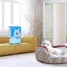 PET PAD WITH ADHESIVE TAPE STICKERS L60*W60CM WHITE&BLUE - 8719138196456