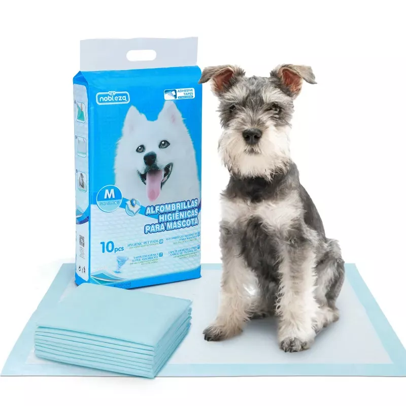 PET PAD WITH ADHESIVE TAPE STICKERS L60*W60CM WHITE&BLUE - 8719138196456