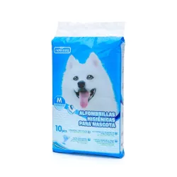 PET PAD WITH ADHESIVE TAPE STICKERS L60*W60CM WHITE&BLUE - 8719138196456