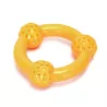 Pierścień dentystyczny z kulkami φ9.5cm zabawka dla psa i szczeniaka - 8719138197729