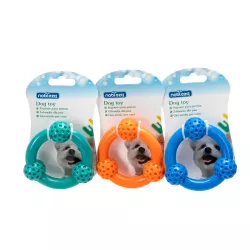 Pierścień dentystyczny z kulkami φ9.5cm zabawka dla psa i szczeniaka - 8719138197729