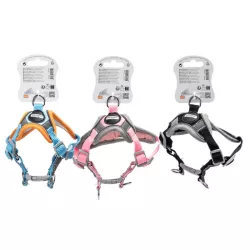 Pastelowe szelki bez uciskowe dla małego psa lub kota rozmiar XXXS - 8719138199440