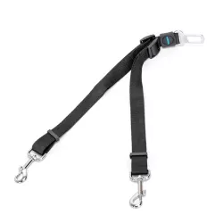 Pas bezpieczeństwa dla psa, dwustronny, W2,5×L48-72cm - 8719138200221
