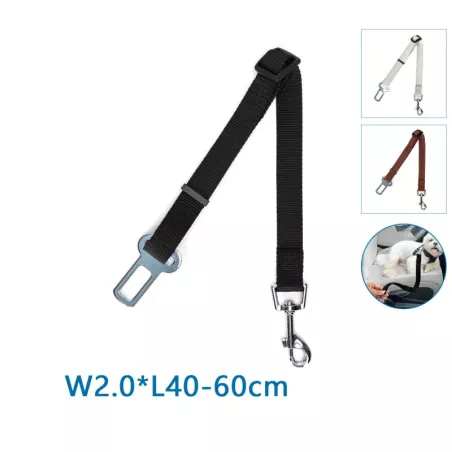 Pas bezpieczeństwa dla psa, W2,0×L40-60cm - 8719138200245