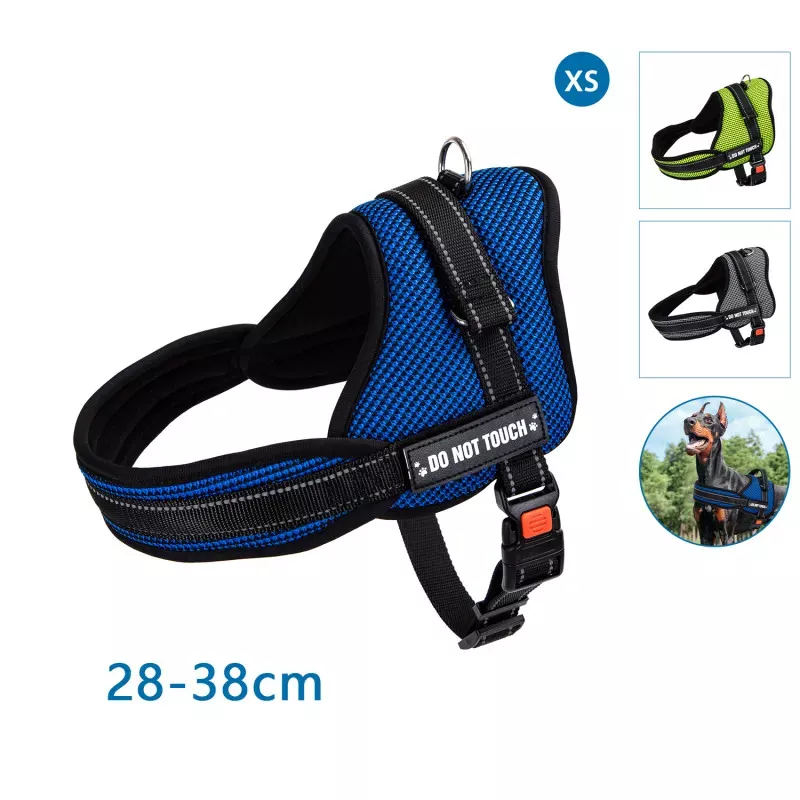 Uprząż dla psa XS wytrzymałe odblaskowe szelki obwód klatki 28-38 cm - 8719138200306