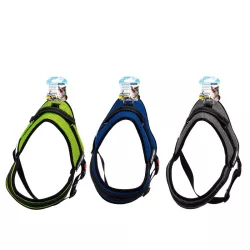 Uprząż dla psa L wytrzymałe odblaskowe szelki obwód klatki 50-70 cm - 8719138200337