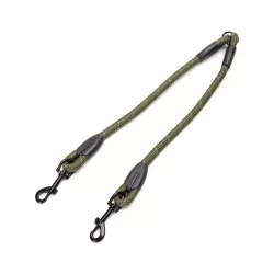 Odblaskowa okrągła smycz łańcuchowa z podwójnym haczykiem - 8719138200924