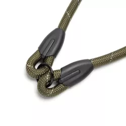 Odblaskowa okrągła smycz łańcuchowa z podwójnym haczykiem - 8719138200931