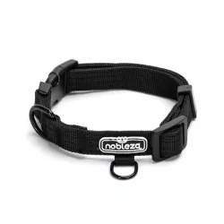 Dwuwarstwowa nylonowa pleciona obroża rozmiar S 20-30cm - 8719138200955