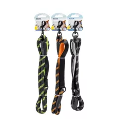 Odblaskowa smycz z okrągłej linki - 8719138201310