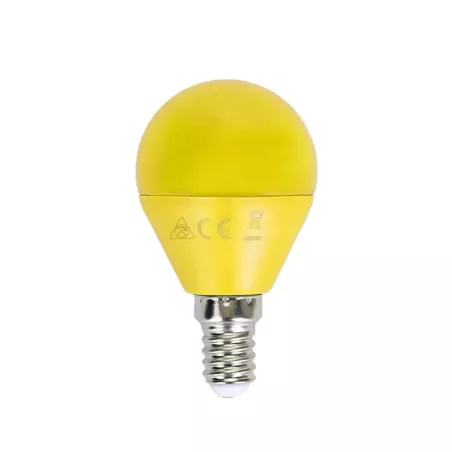 LED G45 Żółta E14 4W - 8433325195632