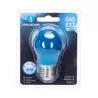 Niebieska żarówka diodowa LED mała kulka G45 blue E27 4W - 8433325195656