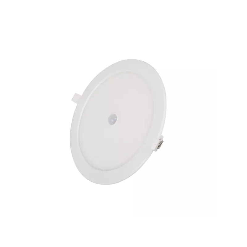 Podtynkowa okrągła lampa LED E6 z czujnikiem 24W biała - 8433325183936