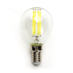 Żarówka LED Filament Przezroczysta G45 ​​E14 4W - 8433325196141