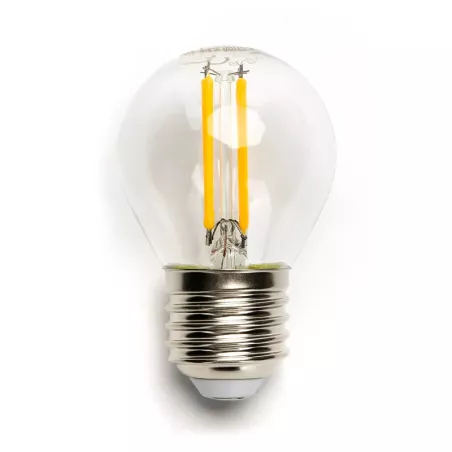 Żarówka LED Filament E27 4W/230V przezroczysta ciepła kulka G45 470lm - 8433325196158