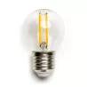 Żarówka LED Filament E27 4W/230V przezroczysta ciepła kulka G45 470lm - 8433325196158