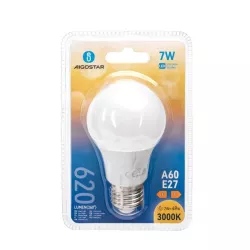 Żarówka mleczna LED A60 E27 7W biała ciepła - 8433325175726