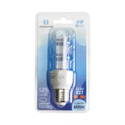 Żarówka LED W Kształcie U 2U E27 6W/230V biała zimna - 8433325176037