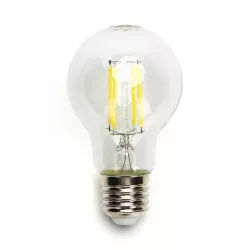 Żarówka LED Filament E27 4W/230V przezroczysta zimna klasyczna 500lm - 8433325196240