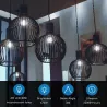 Żarówka LED Filament E27 4W/230V przezroczysta zimna klasyczna 500lm - 8433325196240