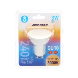 Żarówka reflektorek halogen LED GU10 3W/230V biały ciepły fi50mm - 8433325176174