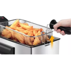 Frytkownica ze stali nierdzewnej 2200 W 3,0 l z wziernikiem - 8433325500917