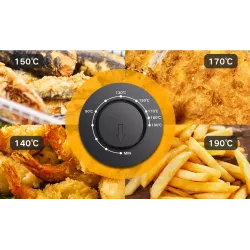 Frytkownica ze stali nierdzewnej 2200 W 3,0 l z wziernikiem - 8433325500917