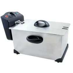 Frytkownica ze stali nierdzewnej 2200 W 3,0 l z wziernikiem - 8433325500917