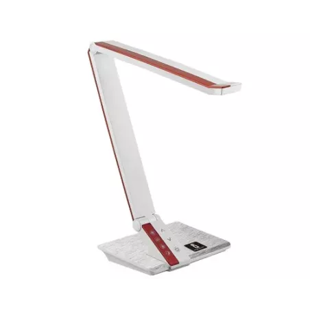 Składana lampa stołowa LED czerwona 10W 3300-6000K dotykowa typ żuraw - 8433325178673