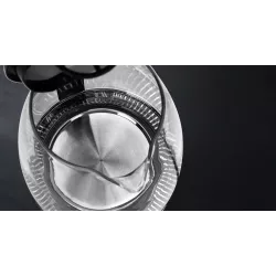 Szklany czajnik elektryczny 2200W 1,7L z niebieskim podświetleniem - 8433325500863