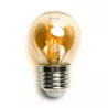 Żarówka LED 4W/230V Filament kulka G45 E27 barwa bursztynowa 400lm - 8433325196318