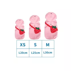 Bluza z kapturem dla zwierząt z torbą na ramię - 8719138181391