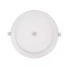 Podtynkowy okrągły downlight LED E6 z czujnikiem 24W biały ciepły - 8433325183929