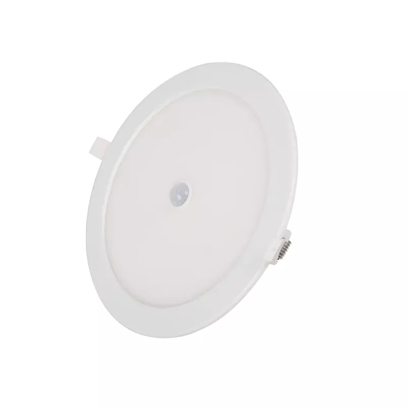 Podtynkowa okrągła lampa LED E6 z czujnikiem 24W biała ciepła - 8433325183929