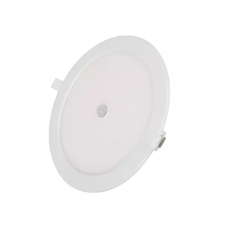 Podtynkowy okrągły downlight LED E6 z czujnikiem 24W biały ciepły - 8433325183929