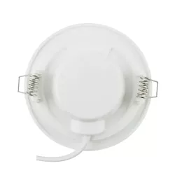 Podtynkowy panel plafon okrągły downlight LED 6W światło białe zimne - 8433325292935