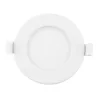 Podtynkowy panel plafon okrągły downlight LED 6W światło białe zimne - 8433325292935