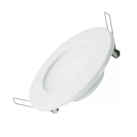 Podtynkowy panel plafon okrągły downlight LED 6W światło białe zimne - 8433325292935