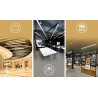 Listwa led plafon z bezcieniowym łączeniem 1.5m 30W biały neutralny - 8433325207700