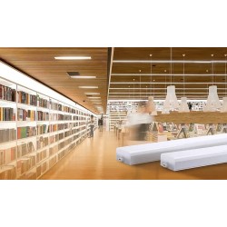 Listwa led plafon z bezcieniowym łączeniem 0.9m 18W biały neutralny - 8433325207663