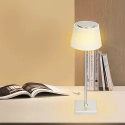 Akumulatorowa lampa biurkowa 4W CCT z dotykowym ściemnianiem 5V USB - 8433325337810