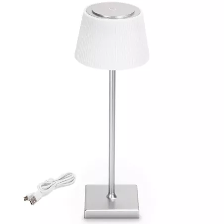 Akumulatorowa lampa biurkowa 4W CCT z dotykowym ściemnianiem 5V USB - 8433325337810