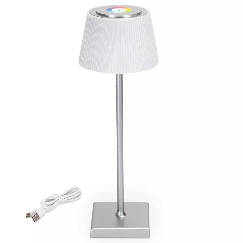 Akumulatorowa lampa biurkowa 4W RGB+CCT z dotykowym ściemnianiem 5VUSB - 8433325337834