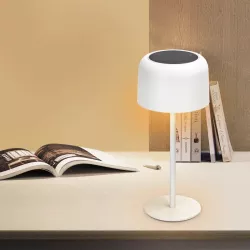 Lampa biurkowa 3W/280lm biała ciepła ładowana solarnie lub z portu USB - 8433325337797