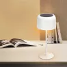 Lampa biurkowa 3W/280lm biała ciepła ładowana solarnie lub z portu USB - 8433325337797