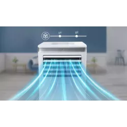 Inteligentny klimatyzator przenośny sterowanie Wi-Fi 9000 BTU - 8433325211226