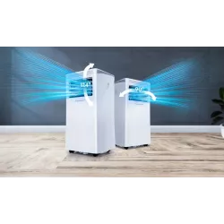 Inteligentny klimatyzator przenośny sterowanie Wi-Fi 9000 BTU - 8433325211226