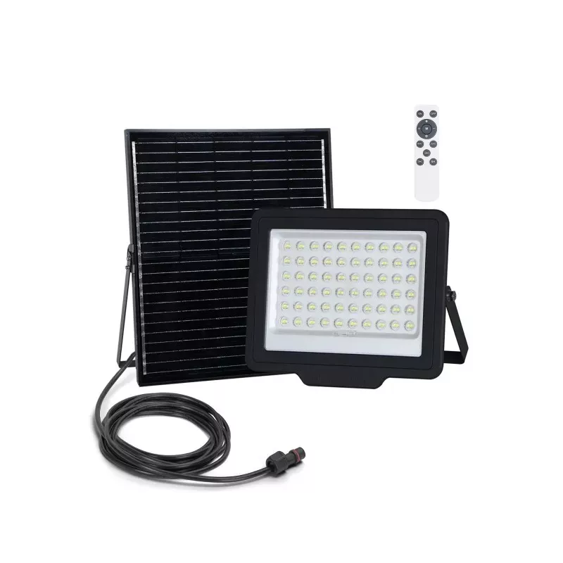 Halogen solarny LED 200W zestaw naświetlacz panel elementy montażowe - 8433325321079